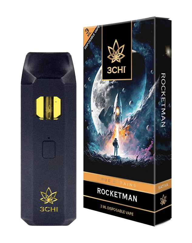 3CHI 3ML TRUE STRAINS DISPOSABLE VAPE - 5 PACK