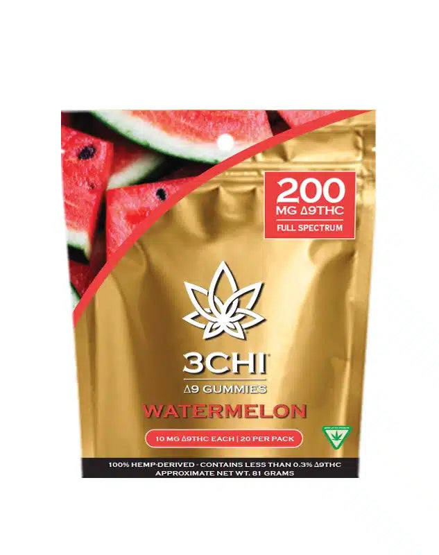 3CHI - DELTA9 THC GUMMIES 200MG - 5PACK