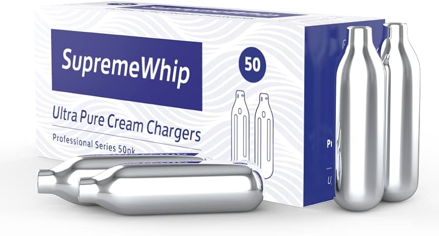 SUPPREME WHIP CREAM CHARGER 50PACK / BOX
