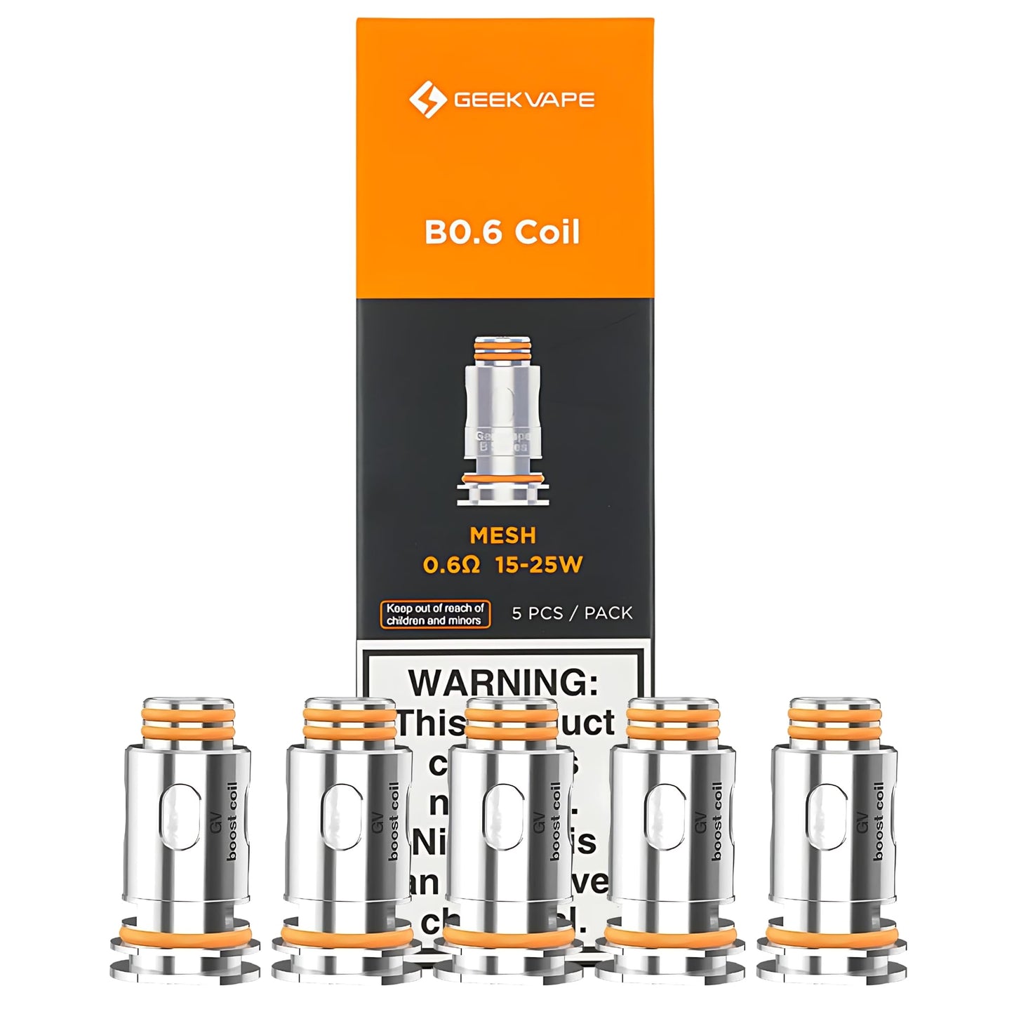 GEEK VAPE - B 0.6 15W-25W COIL / 5PACK