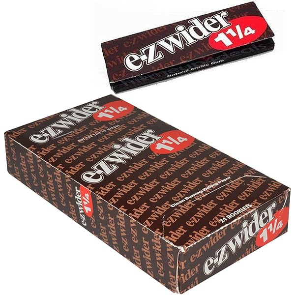 EZ WIDER 1 1/2 CIGARETTE PAPER 24 PER BOX