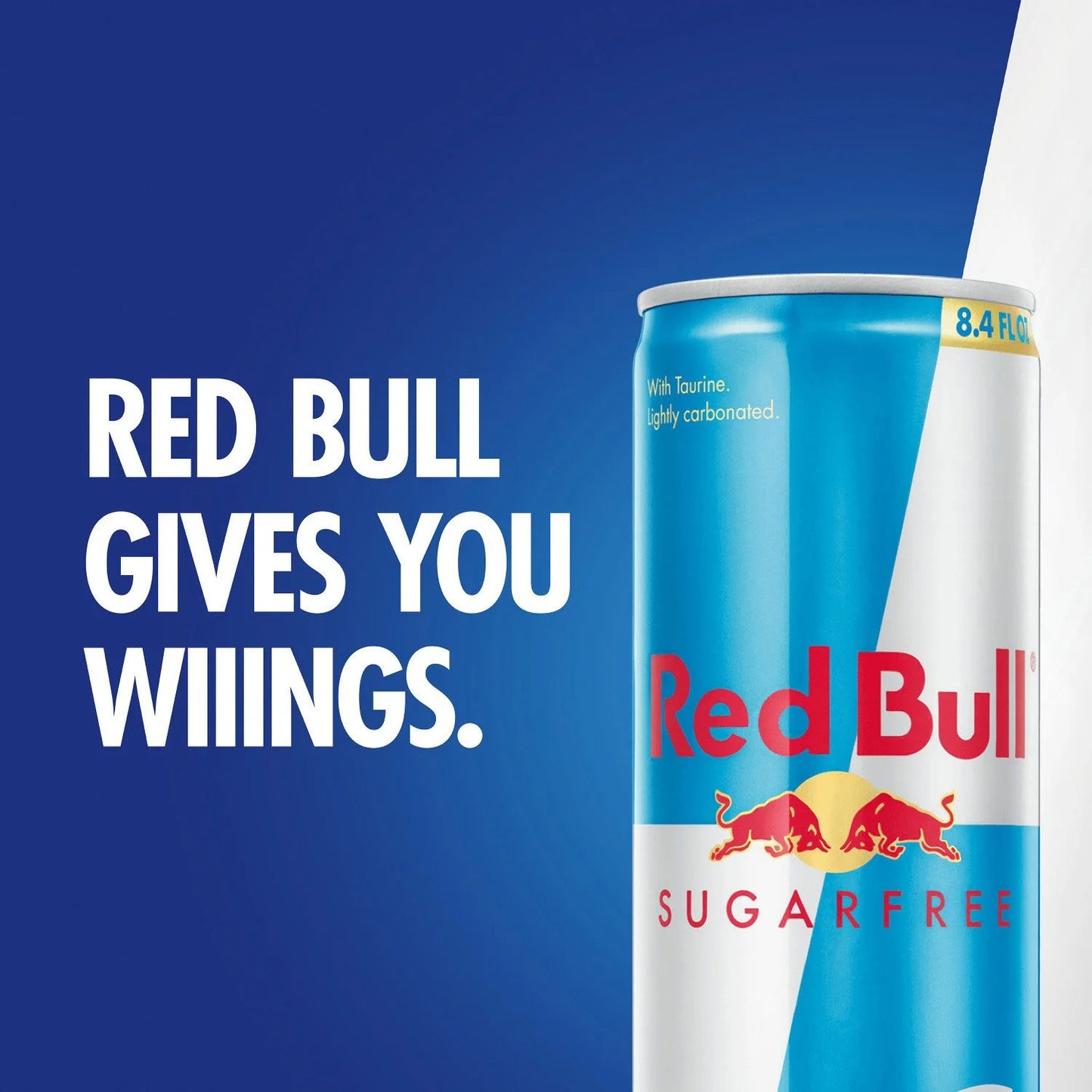 RED BULL ENERGY SUGAR - FREE 8.4 fl.oZ 24PACK / CASE