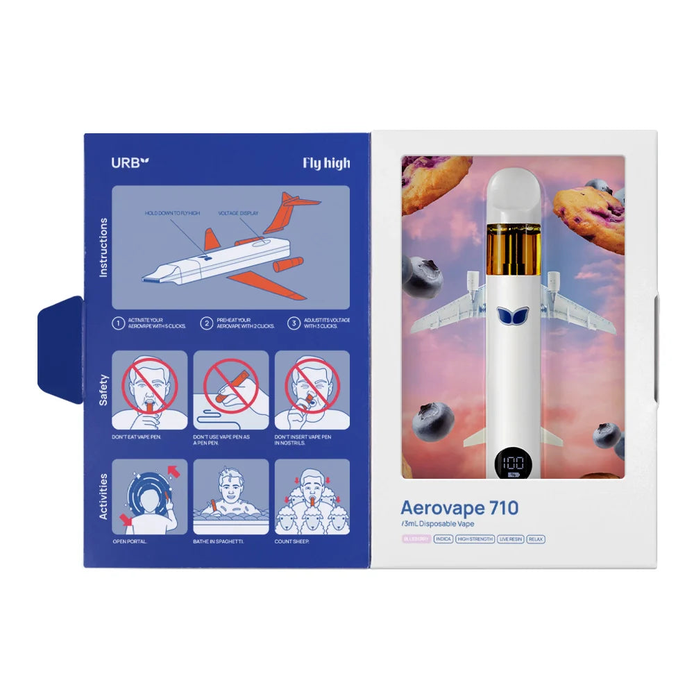 URB - AEROVAPE 710 RELAX |D8|THCH|THCP|