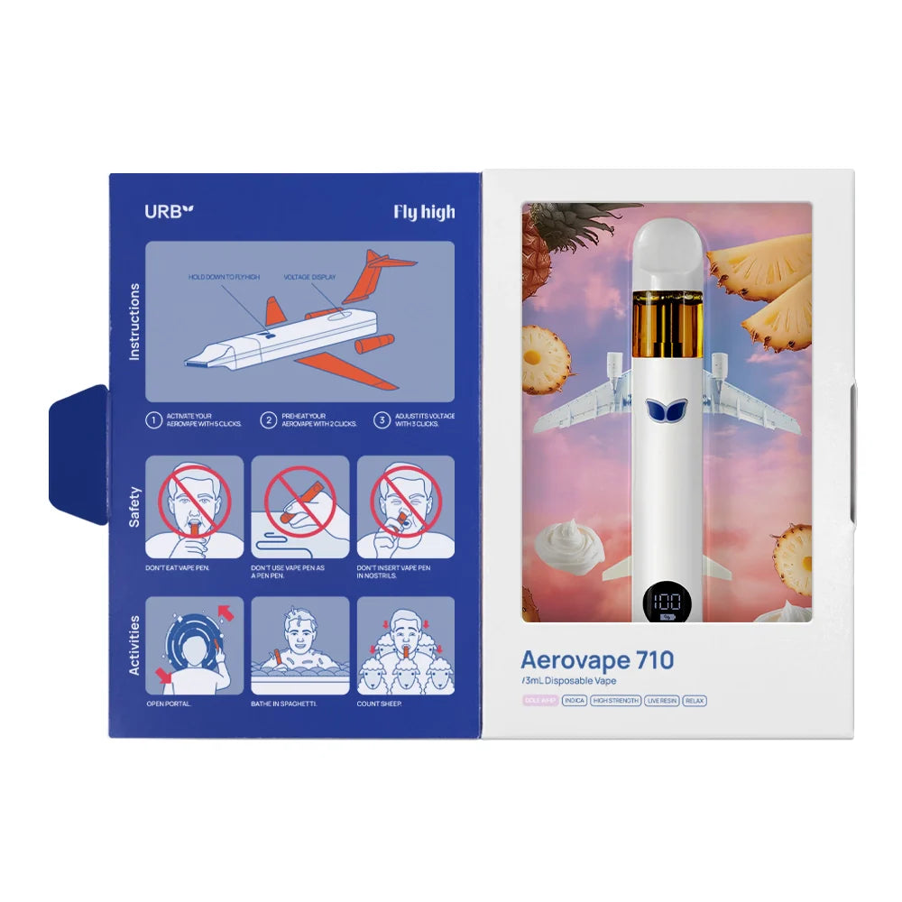 URB - AEROVAPE 710 RELAX |D8|THCH|THCP|