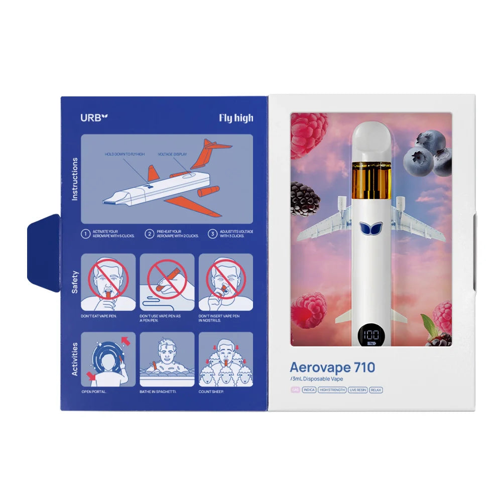 URB - AEROVAPE 710 RELAX |D8|THCH|THCP|