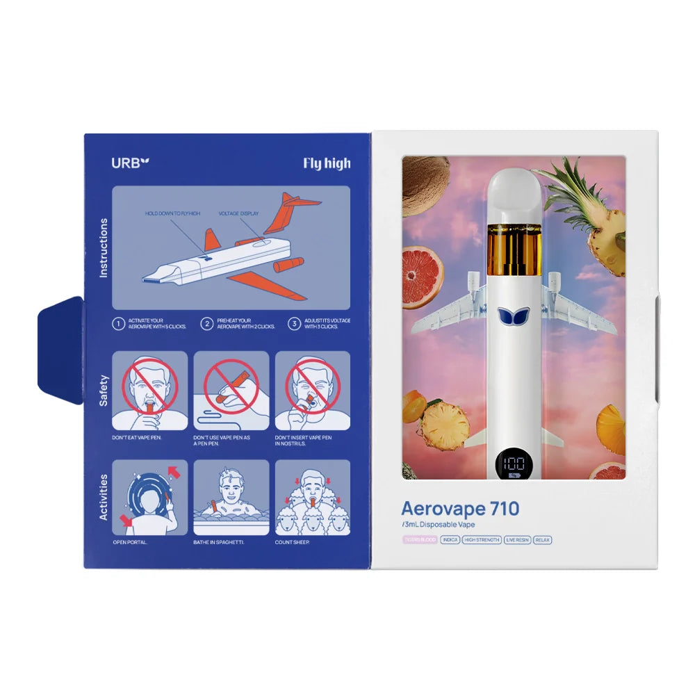URB - AEROVAPE 710 RELAX |D8|THCH|THCP|