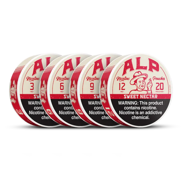 ALP NIC - 5 CANS / PACK "20 POUCHES PER CAN" | SWEET NECTAR |