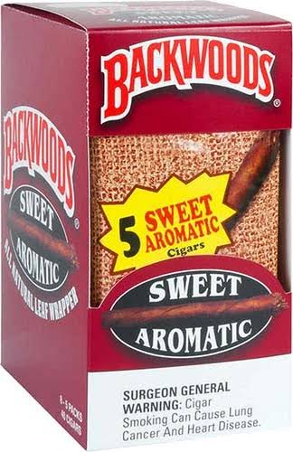BACKWOOD - SWEET AROMATIC- 8 Packs of 5