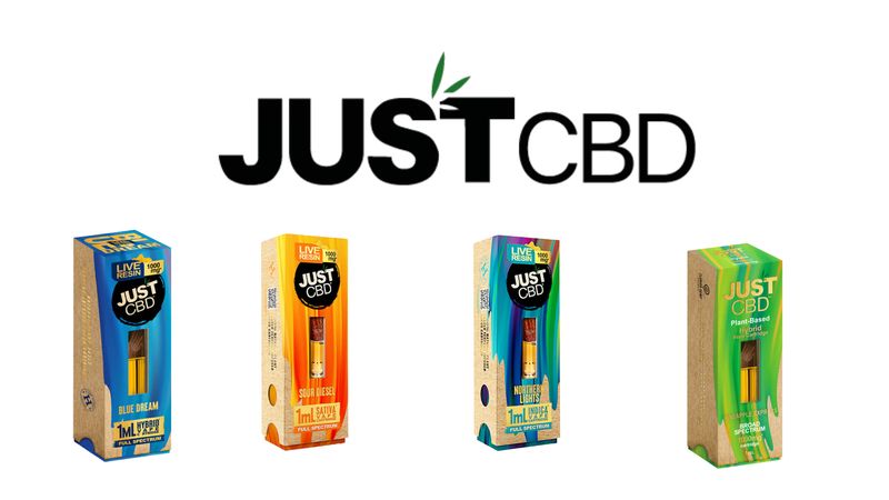 JUST CBD - LIVE RESIN - 1 ML (1000MG) CARTRIDGE - FULL SPECTRUM