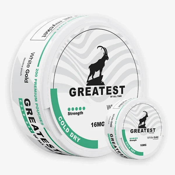 GREATEST - NICOTINE 200COUNT PREMIUM POUCHES