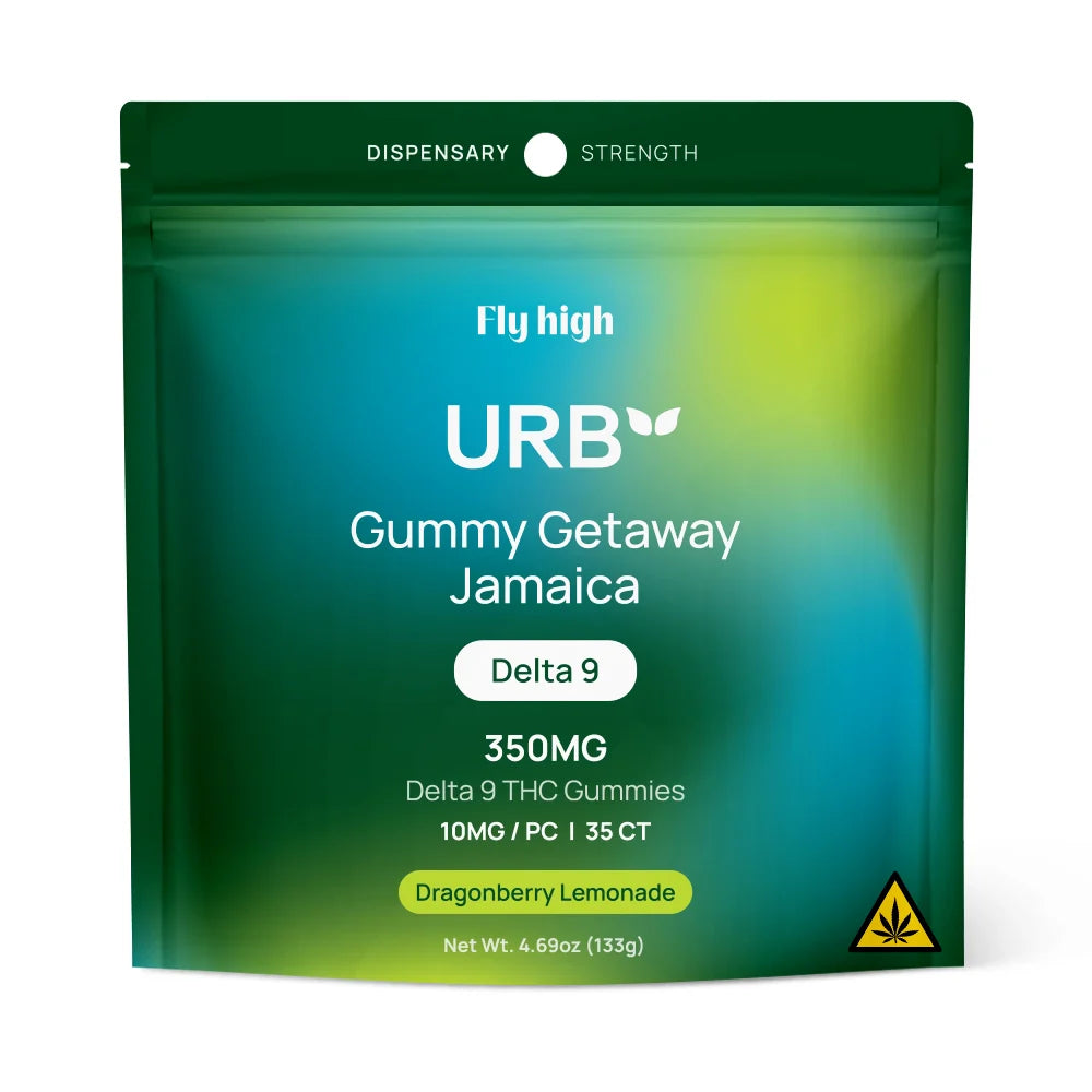 URB - D9 THC GUMMIES GATEWAY JAMAICA - 350MG PER GUMMIES - 6PACK/BOX
