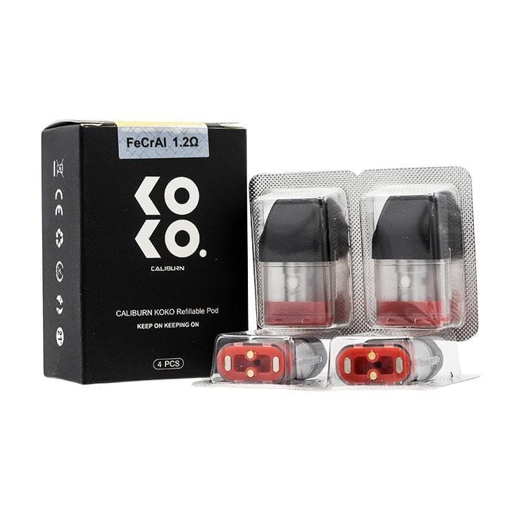 UWELL CALIBURN - KOKO REPLCEMENT POD CARTRIGES - 4PACK