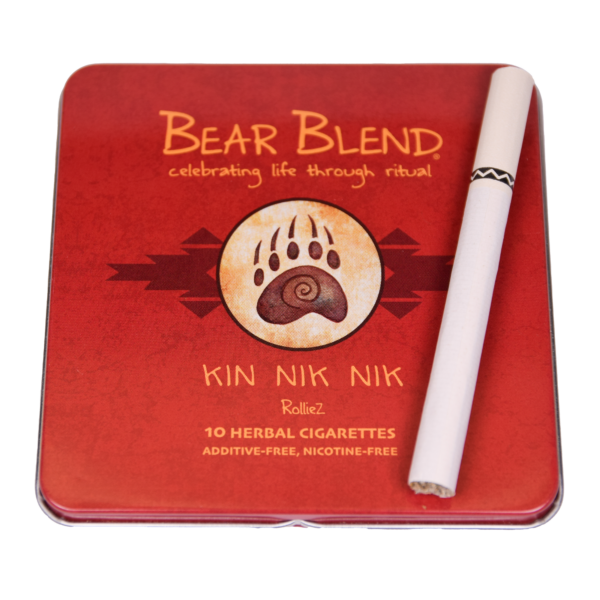 BEAR BLEND - KIN NIK NIK HERBAL CIGARETTES - 10PACK/TIN