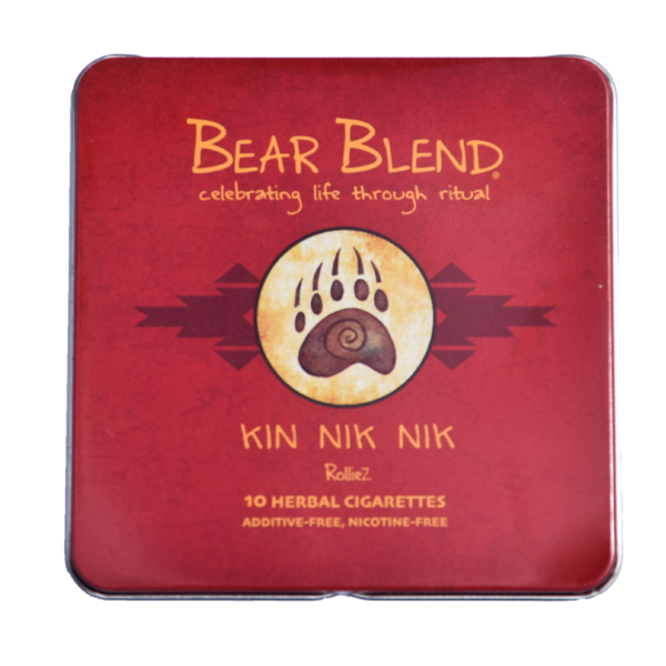 BEAR BLEND - KIN NIK NIK HERBAL CIGARETTES - 10PACK/TIN