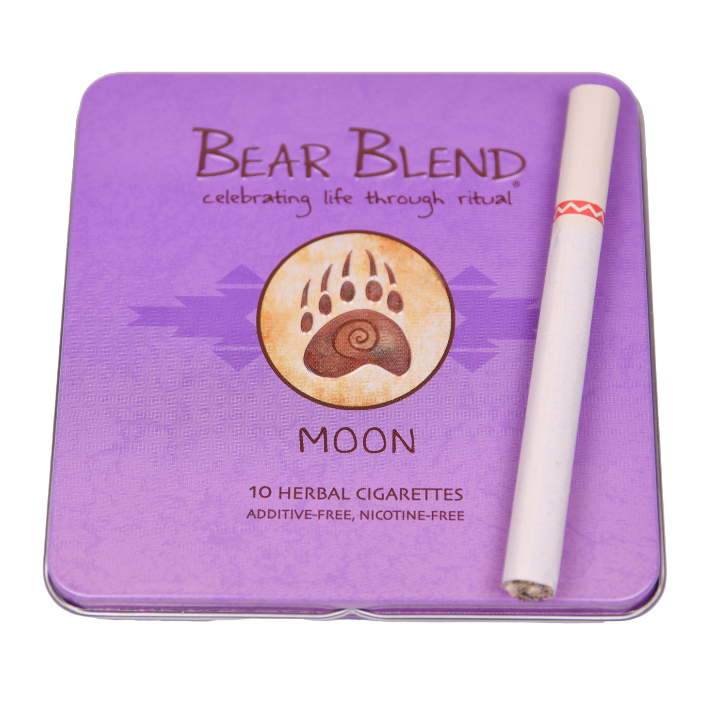 BEAR BLEND - MOON HERBAL CIGARETTES - 10PACK/TIN