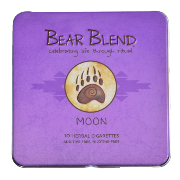 BEAR BLEND - MOON HERBAL CIGARETTES - 10PACK/TIN