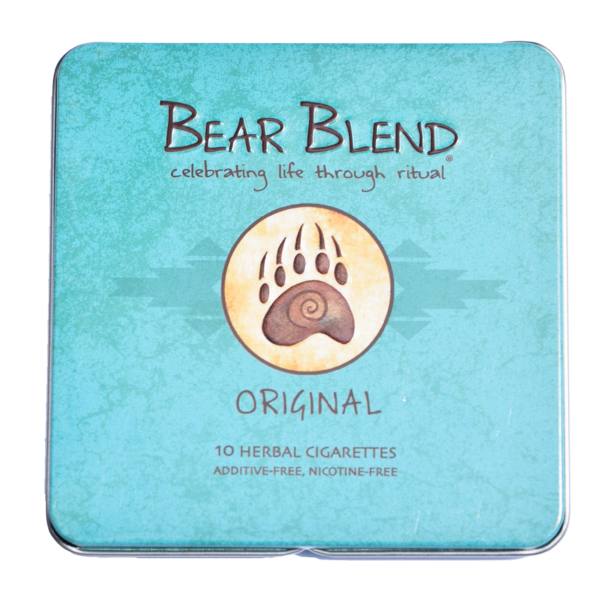 BEAR BLEND - ORIGINAL HERBAL CIGARETTES - 10PACK/TIN