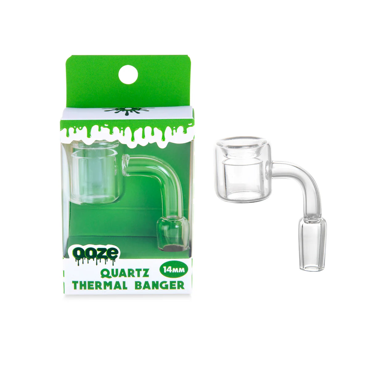 OOZE - QUARTZ THERMAL BANGER 90 DEGREE 14MM