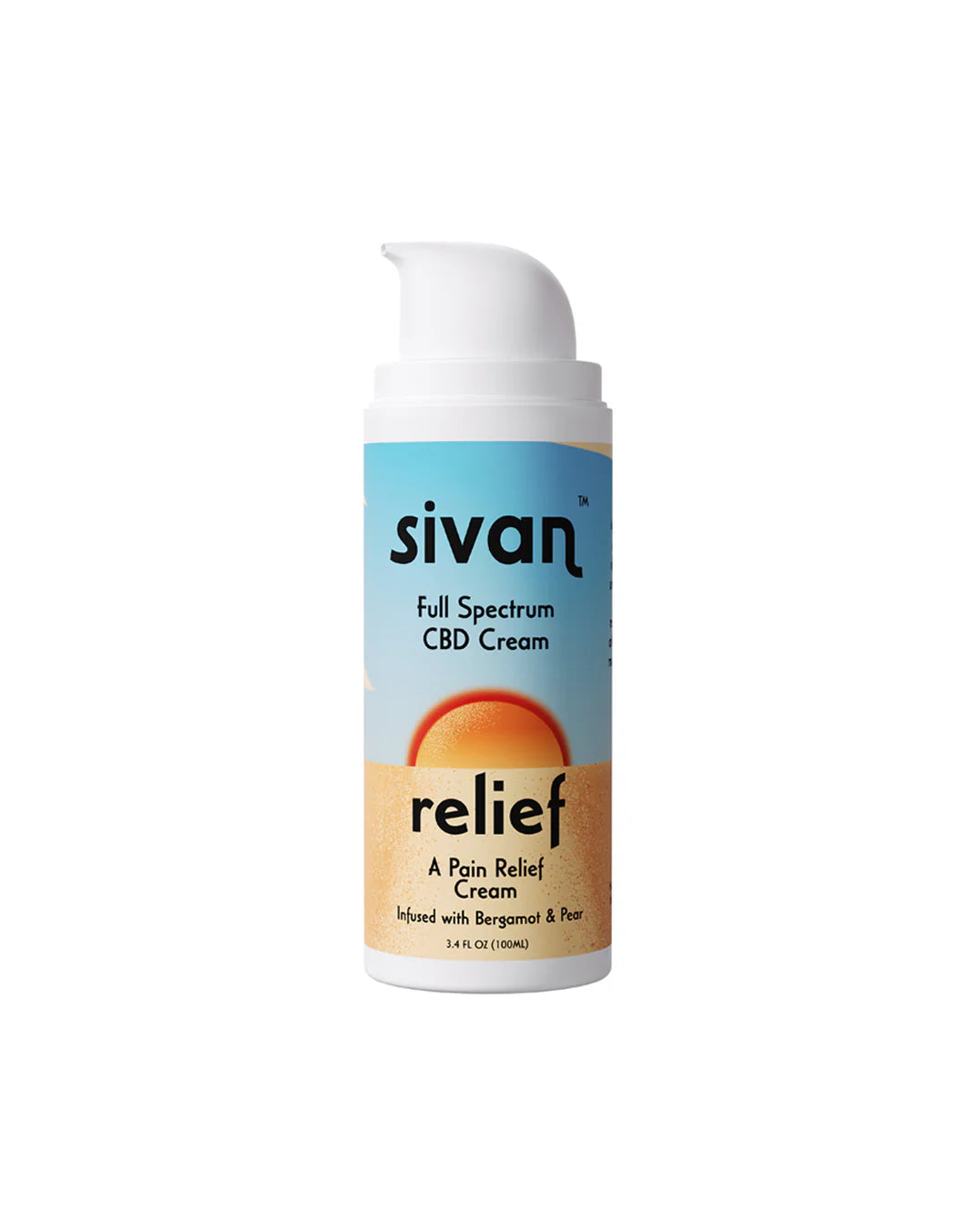 SIVAN FULL SPECTRUM CBD CREAM 3.4FL OZ.(1000MG)