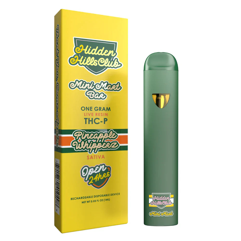 HIDDEN HILLS - 1G THC-P DISPOSABLE 5PACK / BOX