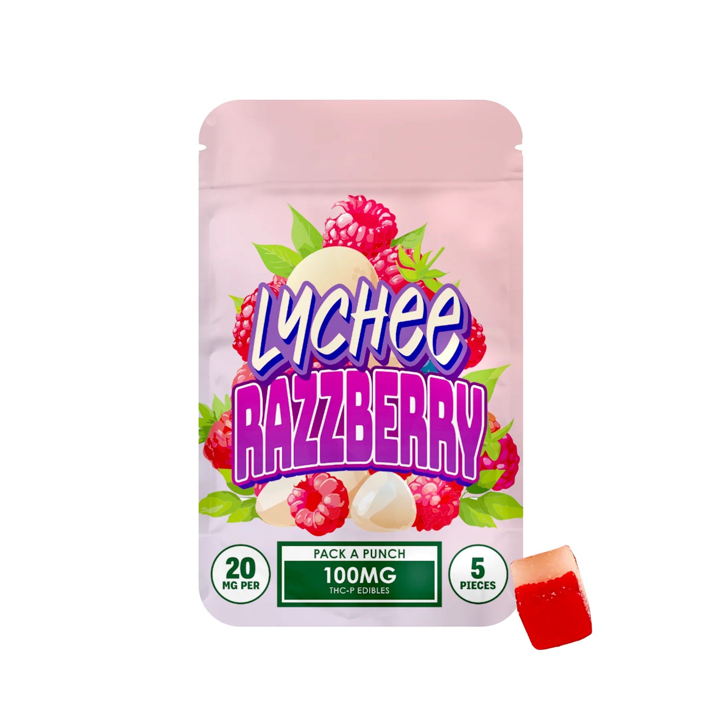 HIDDEN HILLS - PACK A PUNCH 100MG EDIBLES 5PACK |10COUNT/BOX|