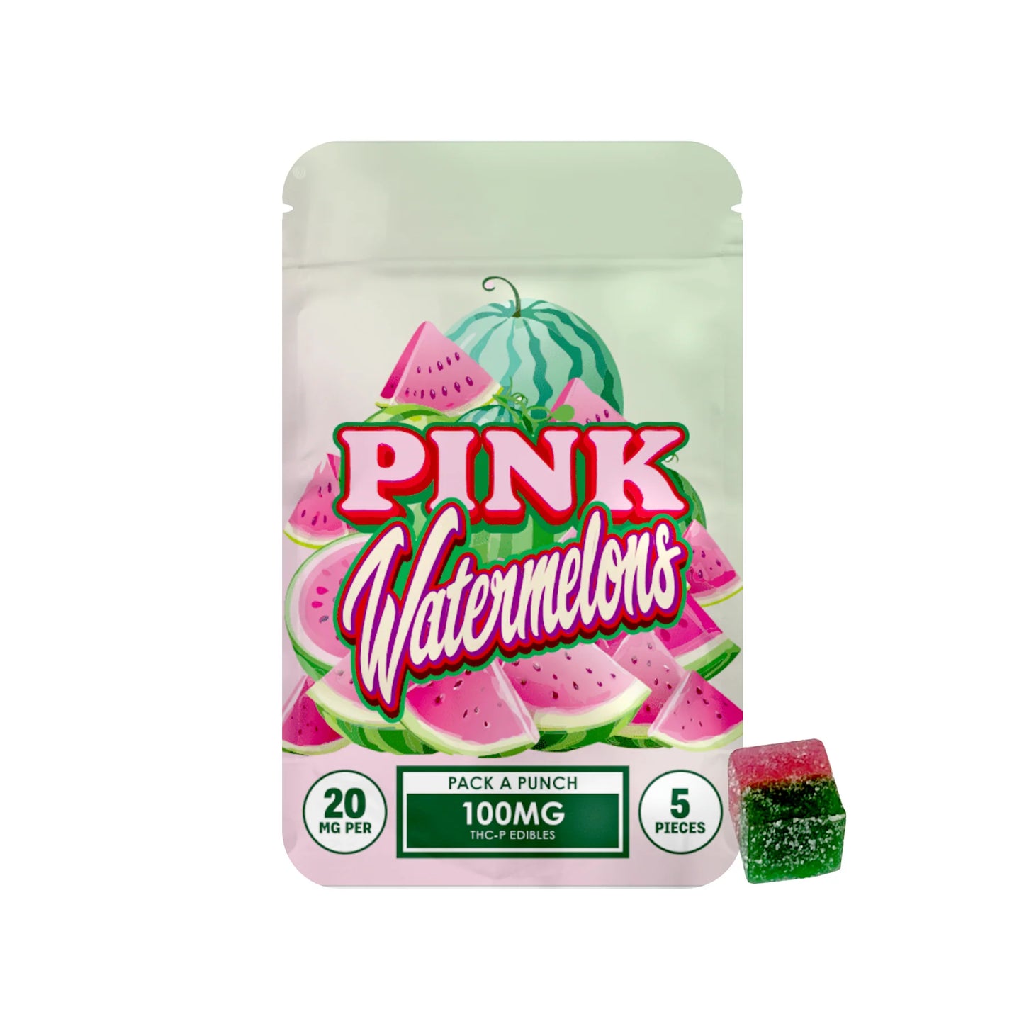 HIDDEN HILLS - PACK A PUNCH 100MG EDIBLES 5PACK |10COUNT/BOX|