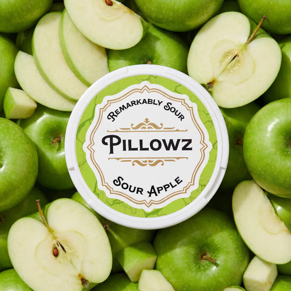 PILLOWZ - SOUR APPLE - 5PACK/BUNDAL