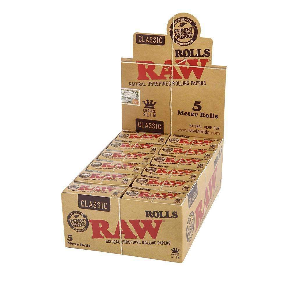 RAW ROLLS KING SIZE SLIM 24COUNT / BOX