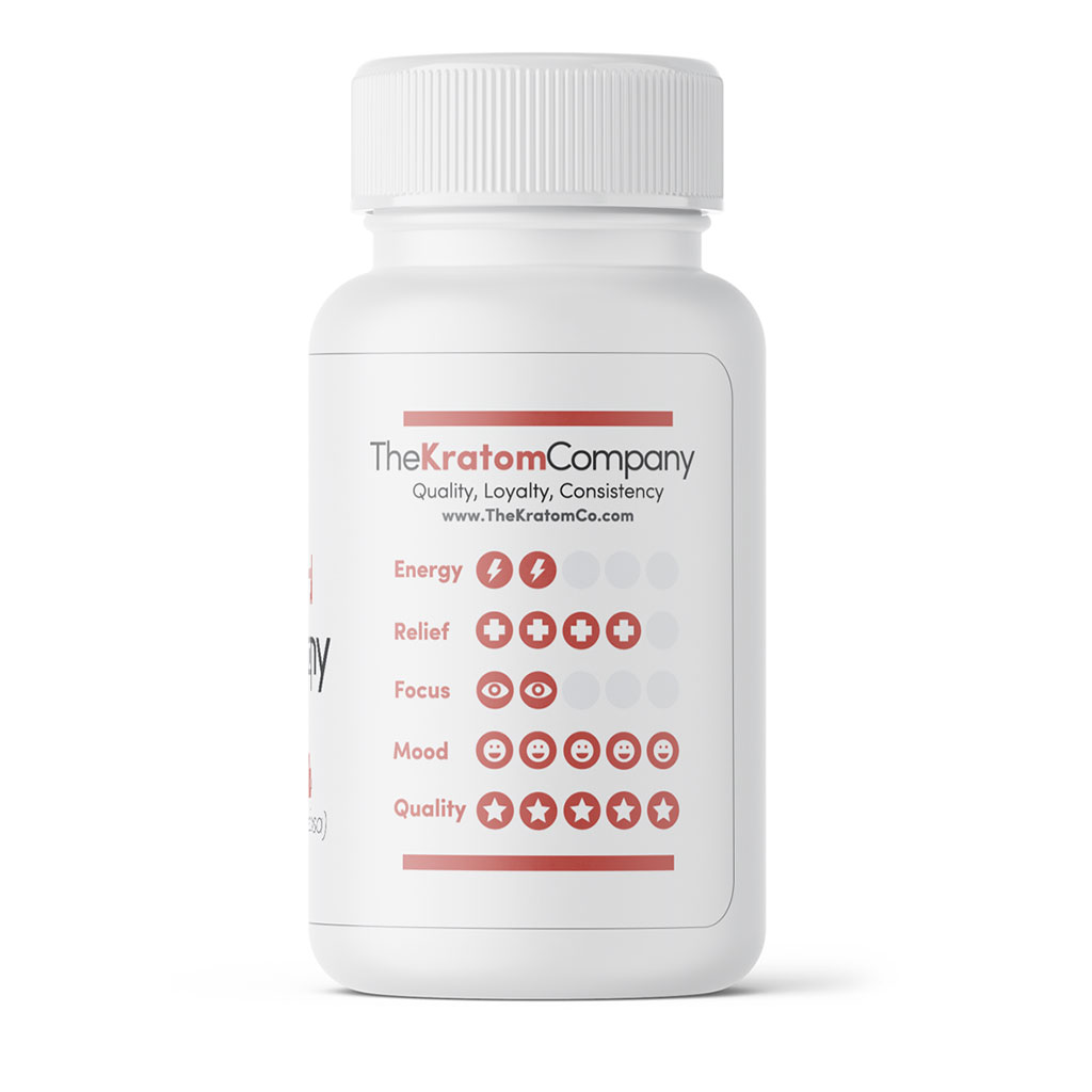 The Kratom Company- Red Bali Capsules