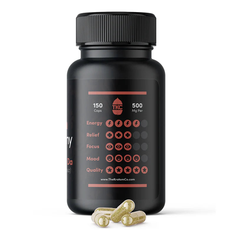 The Kratom Company- Red Maeng Da Capsules