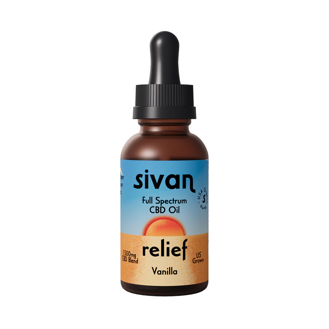 SIVAN FULL SPECTRUM CBD OIL TINCTURES 1500MG CBD BLEND