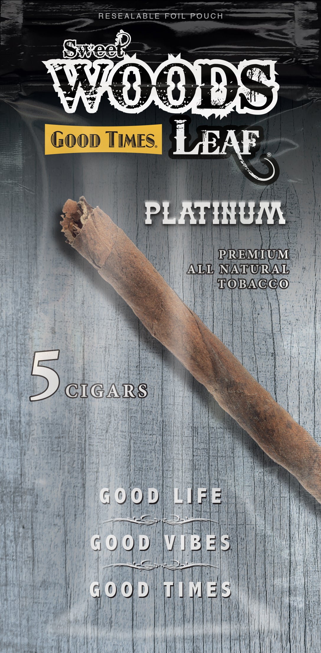 SWEET WOODS LEAF (LIMITED EDITION) 5PACK / 6COUNT / BOX