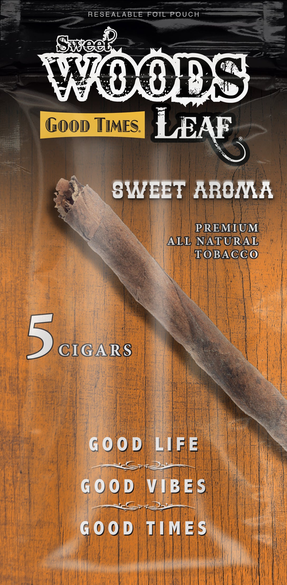 SWEET WOODS LEAF (LIMITED EDITION) 5PACK / 6COUNT / BOX