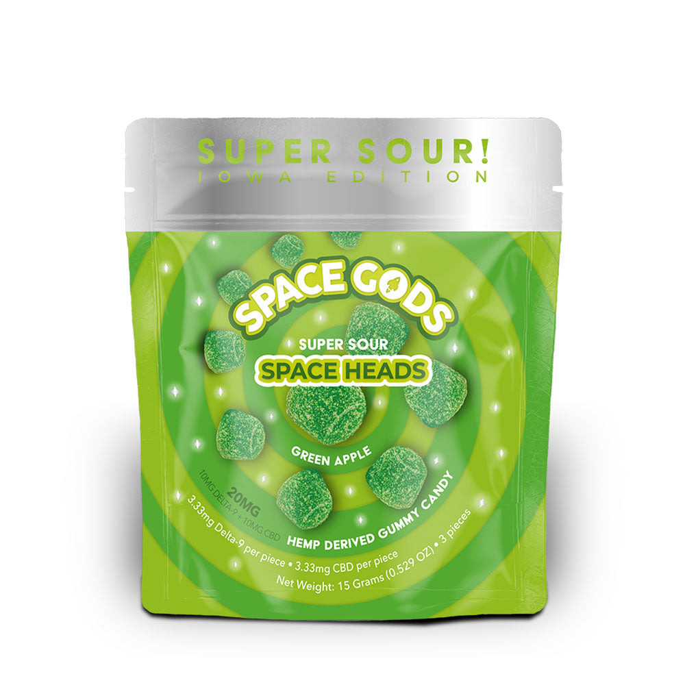 SPACE GODS - DELTA 9 THC + CBD 900MG GUMMIES 5CT/ BOX