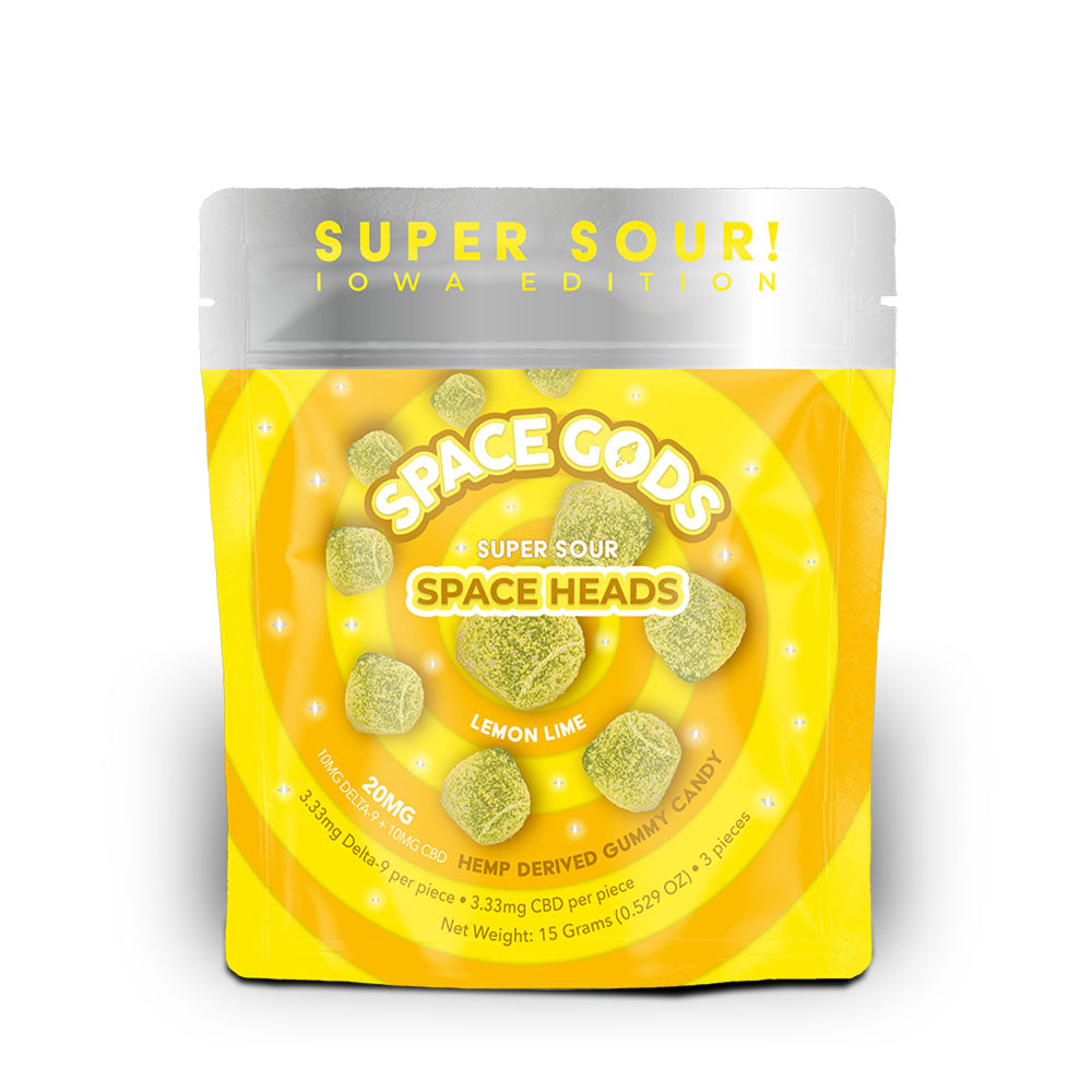 SPACE GODS - DELTA 9 THC + CBD 900MG GUMMIES 5CT/ BOX