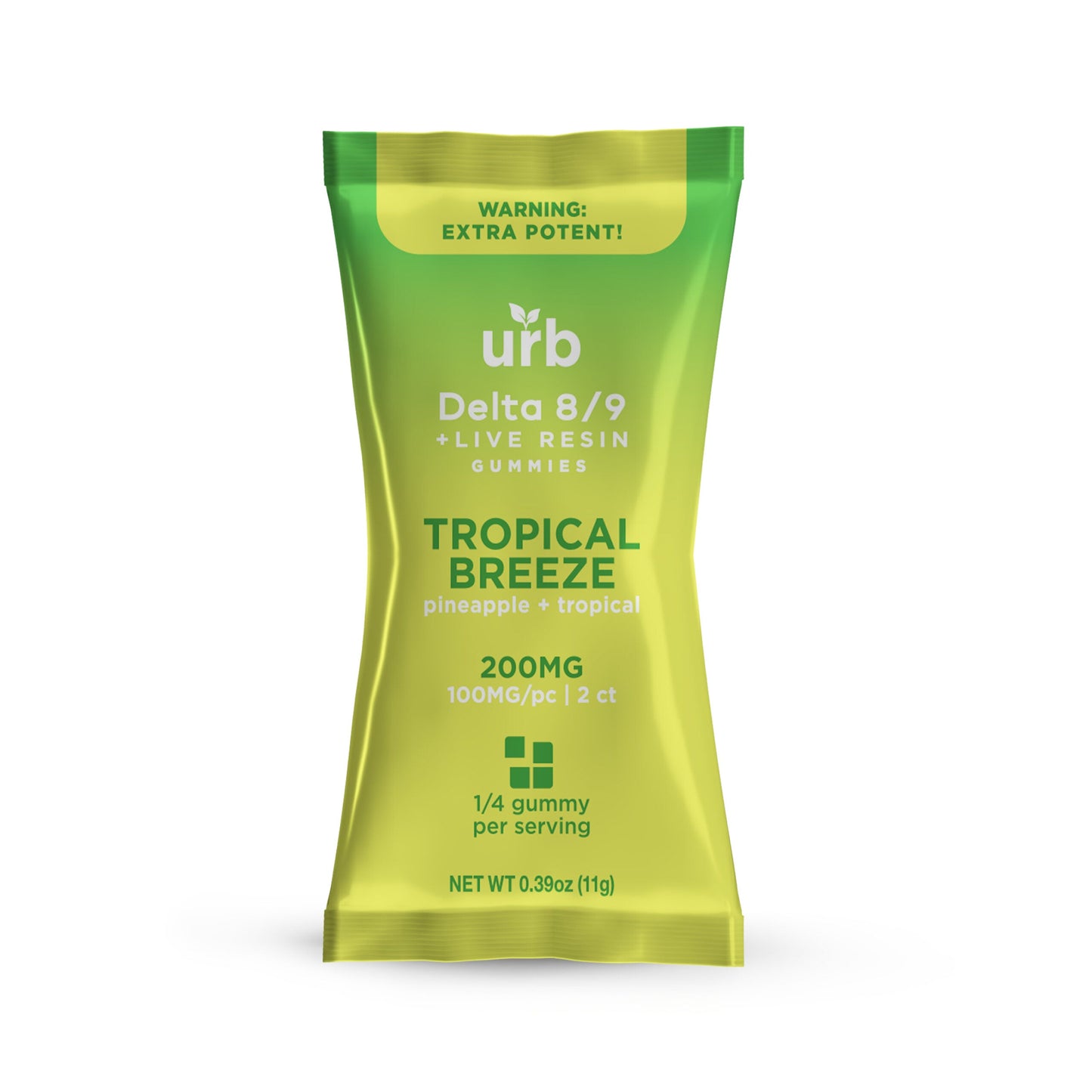 URB - D8/D9 THC GUMMIES 200MG 50OPACK/BOX