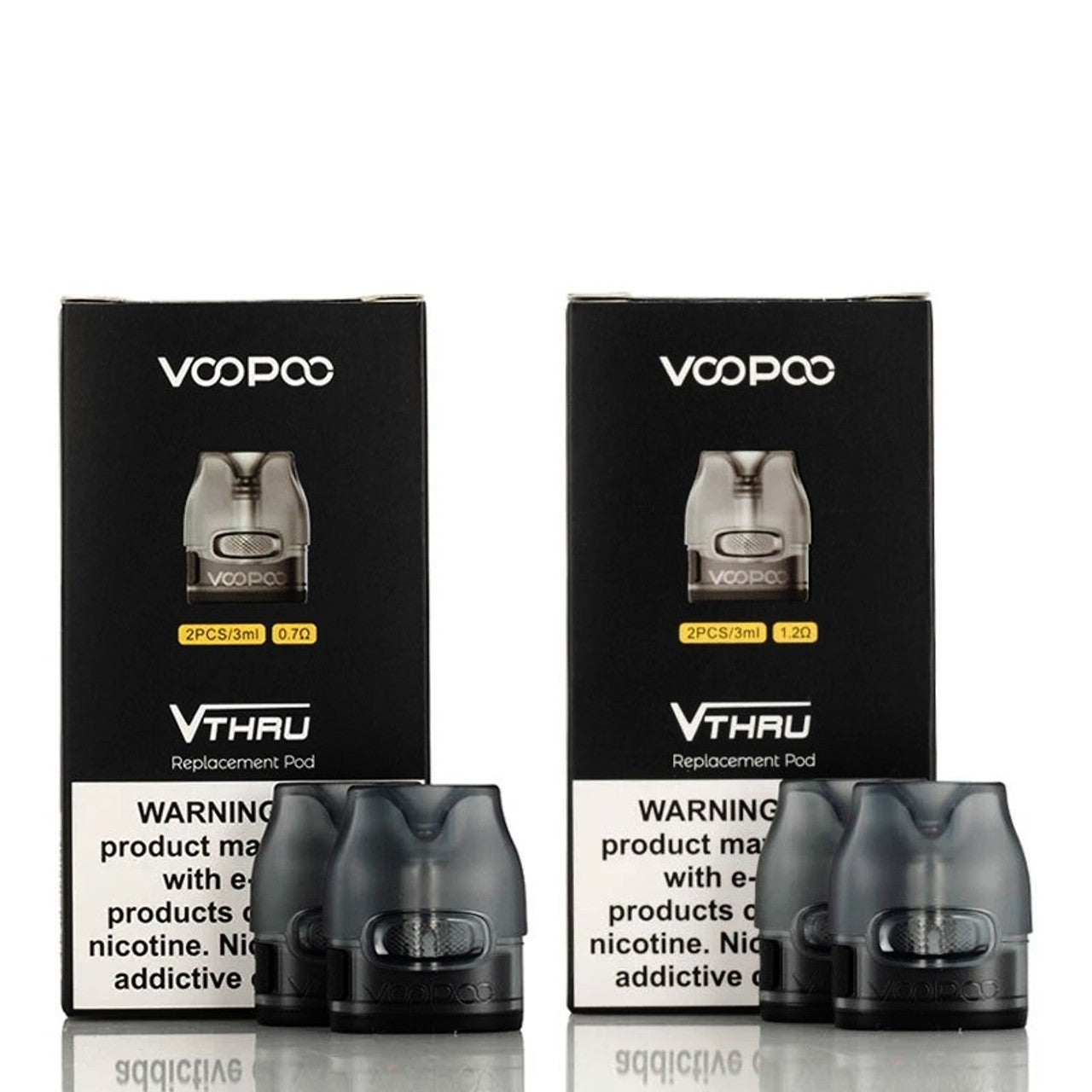 VOOPOO - VTHRU REPLACEMENT POD - 2PACK