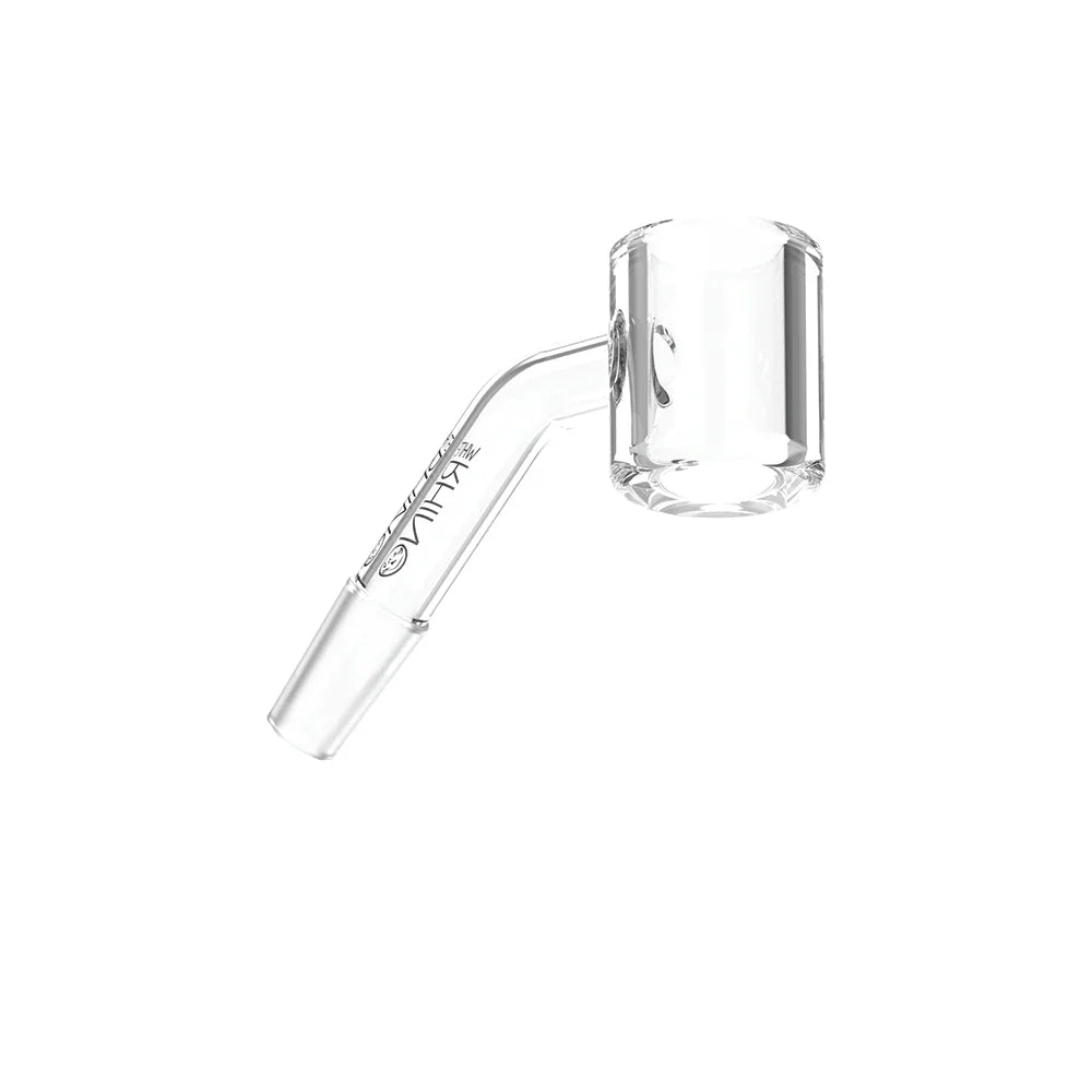 WHITE RHINO - 10MM 45 DEGREE MALE QUARTZ BANGER 2MM THICK BOWL