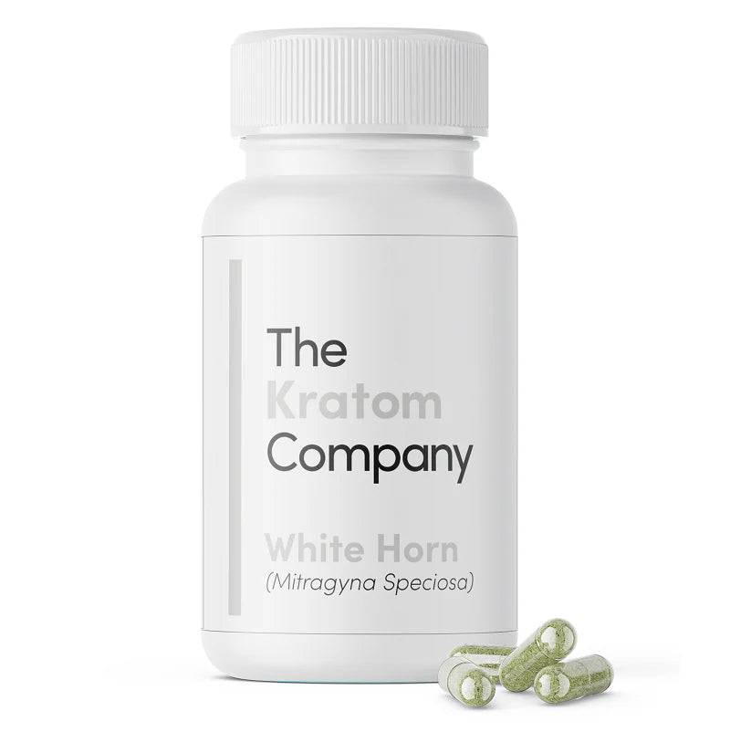 The Kratom Company - White Horn Capsules