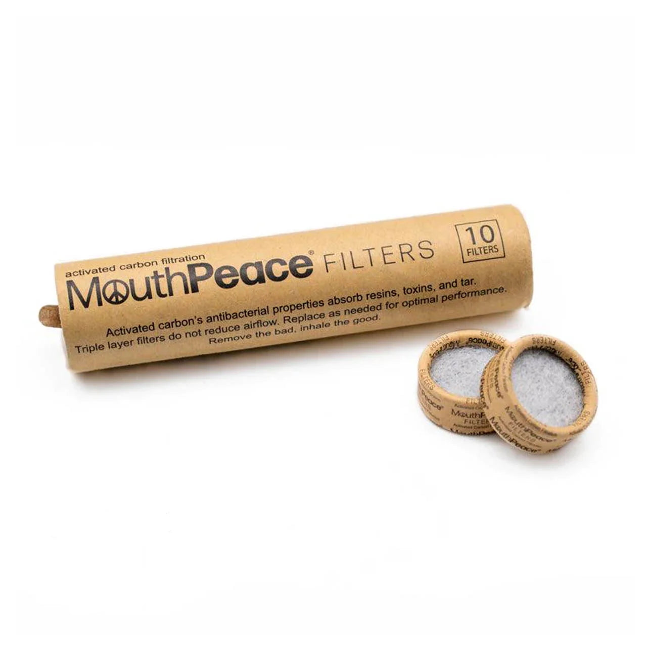 MOUTH PEACE - 10PK FILTER REFILL ROLL | 15COUNT DISPLAY|