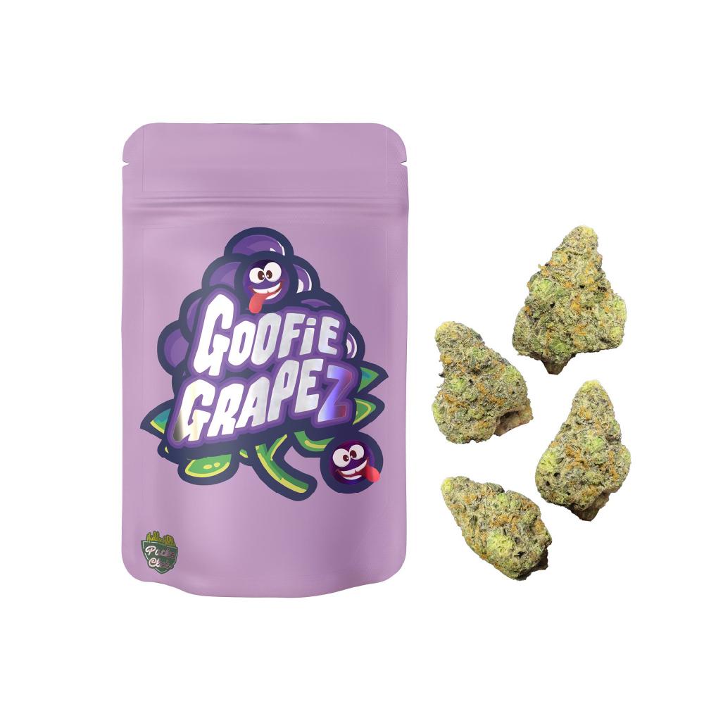 HIDDEN HILLS - GOOFIE GRAPEZ - PREMIUM INFUSED THCA FLOWER 3.5GM / BAG
