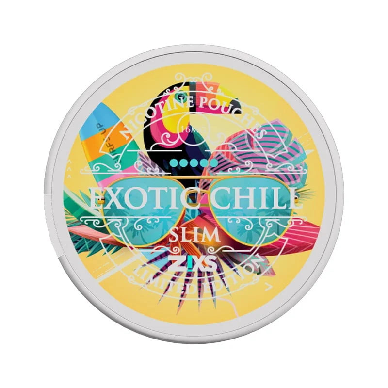 EXOTIC CHILL - ZIXS 16MG NICOTINE 350COUNT POUCHES