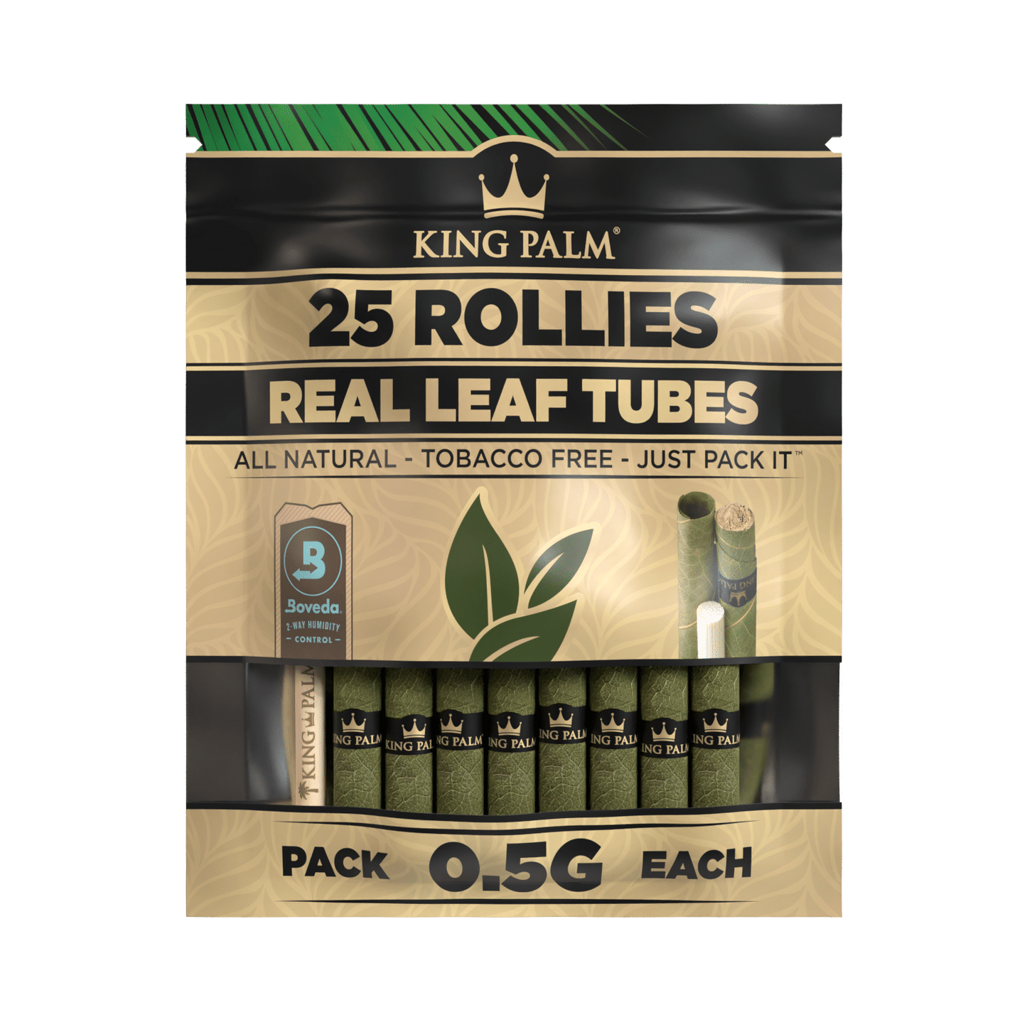 KING PALM - 25PK BOVEDA HUMIDITY CONES 8CT DISPLAY