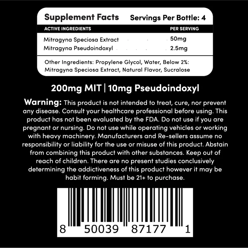 The Kratom Company- 15ml Red Liquid Extract