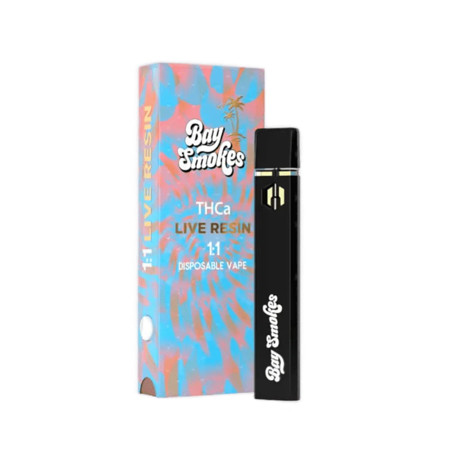 BAY SMOKERS - LIVE RESIN THCa 1G DISPOSABLE VAPE