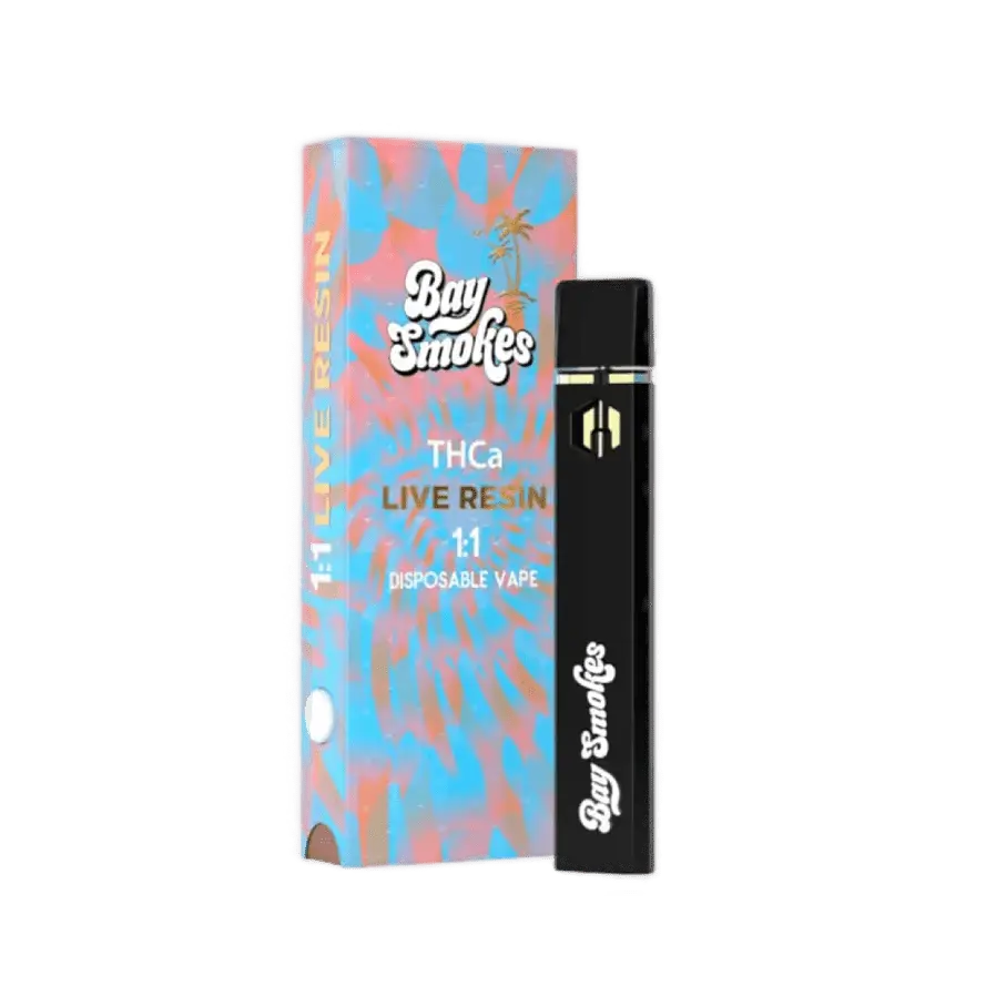 BAY SMOKERS - LIVE RESIN THCa 1G DISPOSABLE VAPE