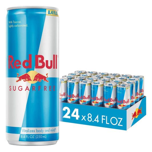 RED BULL ENERGY SUGAR - FREE 8.4 fl.oZ 24PACK / CASE