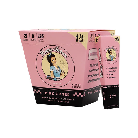 BLAZY SUSAN - PINK CONE KINGSIZE 3 PACK  |21 PER BOX |