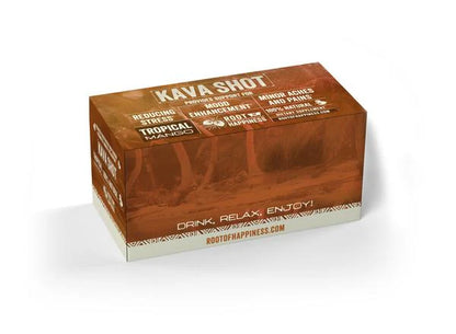 ROOT OF HAPPINESS - KAVA SHOT 2oZ  - 12PACK / BOX