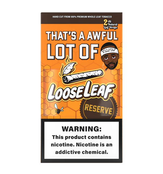 LOOSE LEAF - 2PACK WRAP 20COUNT / BOX